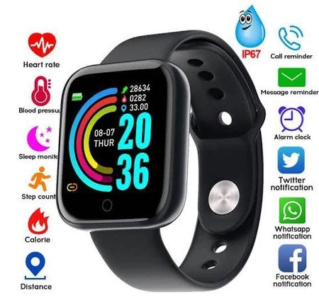 Combo Reloj T500 Tactil + Audifono i12